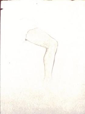 Untitled (study of a leg)