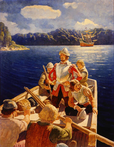 Captain George Waymouth on the Georges River