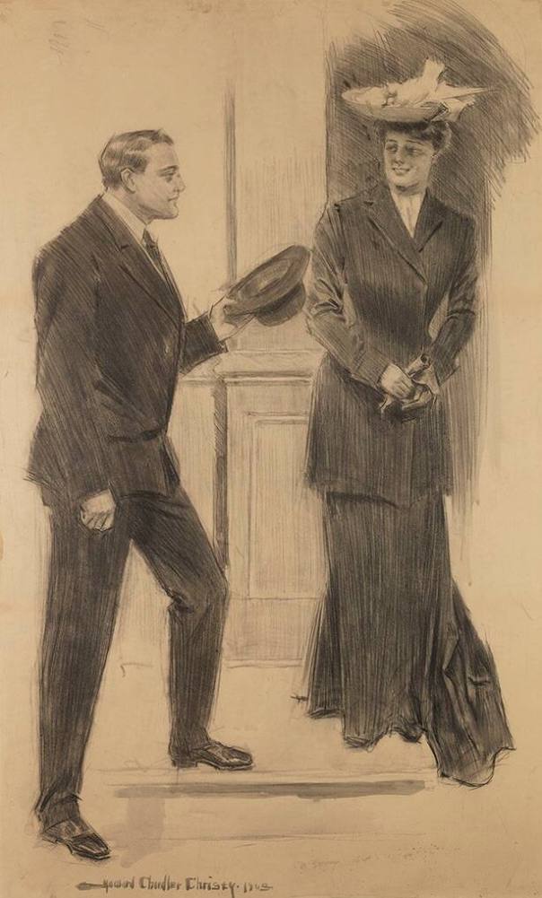 Untitled (man and woman in doorway)