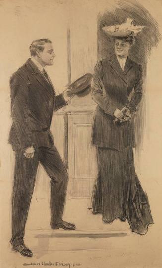 Untitled (man and woman in doorway)