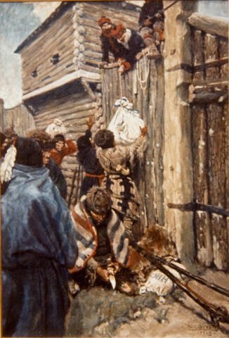 And They Did Their Trading from the Top of Battlemented Walls