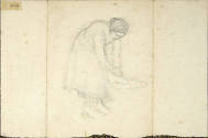 caption: Verso drawing