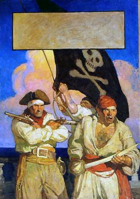 Treasure Island, cover illustration