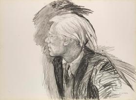 Andy Warhol, Facing His Right (Study #15)