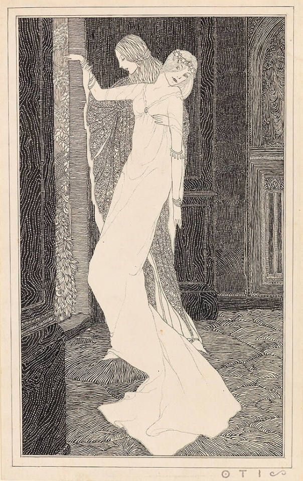 Untitled (Two Women in Medieval Dress)