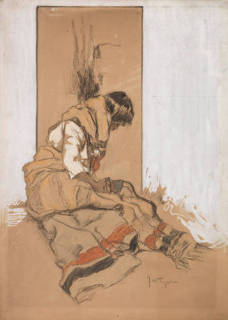 Title Illustration for "The Devil's Slide"