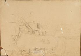 untitled view of a farmhouse