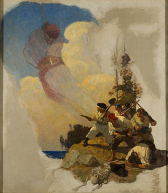 Treasure Island, title page illustration