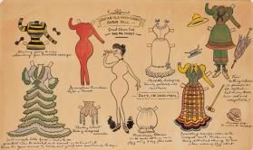 Just an old fashioned paper doll