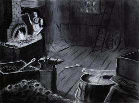 untitled (a blacksmith's shop)