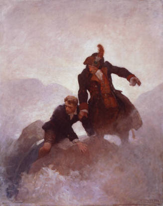 The Torrent in the Valley of Glencoe
I had scarce time to measure the distance or to understand the peril before I had followed him, and he had caught and stopped me