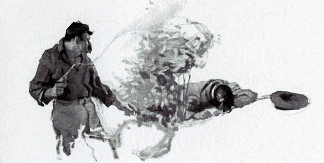 The Pike County Ballads, untitled headpiece