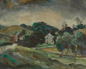 Summer landscape, McCoy (Walter Craig) House