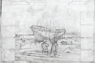 Building the Constitution, composition drawing