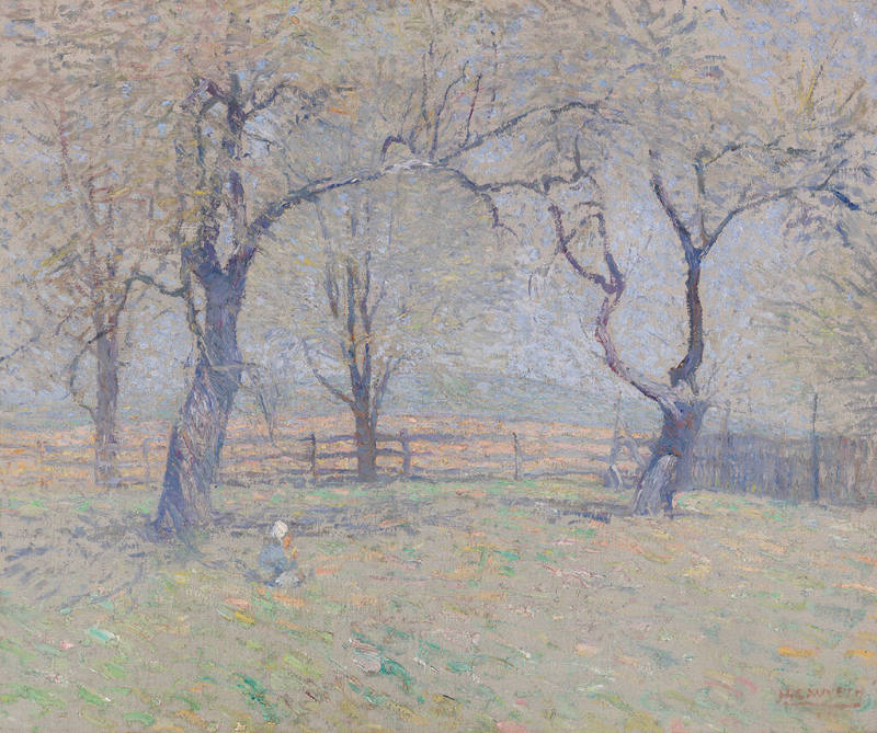 Henriette in the Orchard