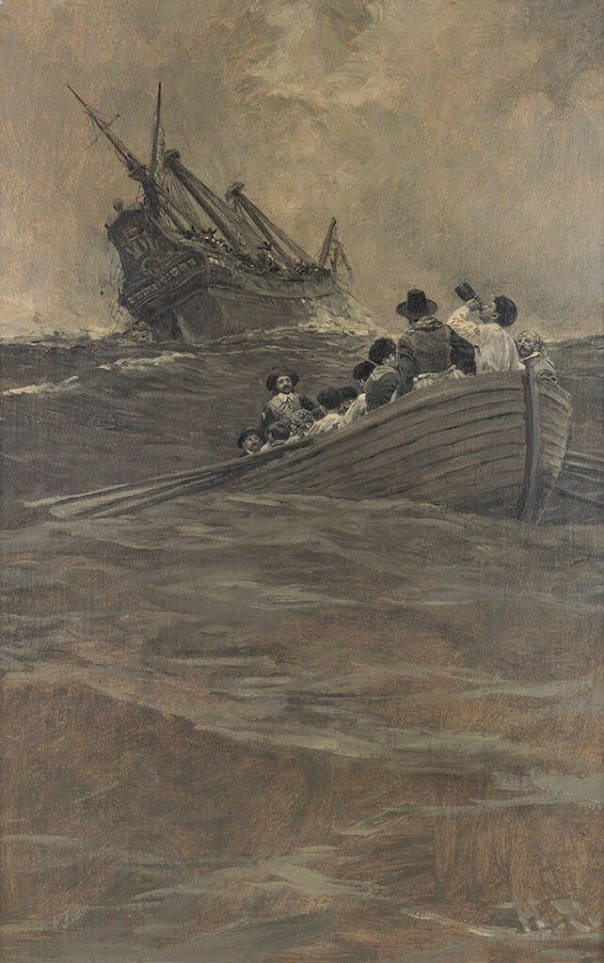 We Escaped in the Boat