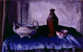 Still Life with Footed Cream Pitcher