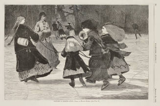 Winter - A Skating Scene