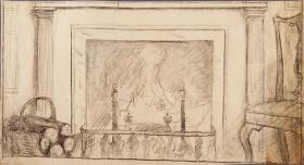 "I would like to have known my grand father better," bottom half of composition drawing