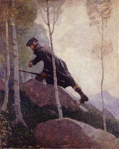 The Murderer of Roy Campbell of Glenure
At that the murderer gave a little, quick look over his shoulder, and began to run