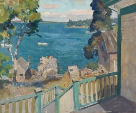 untitled (view of Port Clyde Harbor)