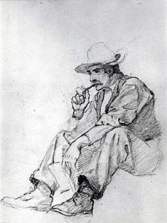 untitled (figure study for The Plains Herder)