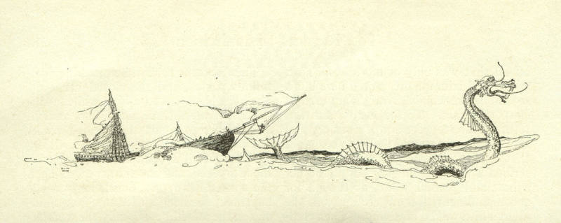 The Rakish Brigantine, untitled headpiece illustration