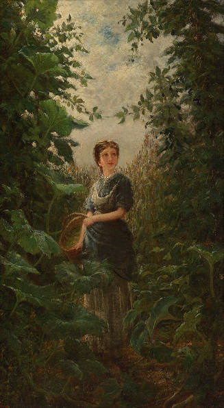 Woman Among the Vines