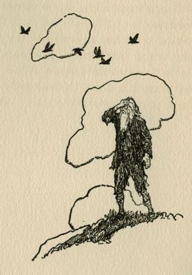 Rip Van Winkle, untitled drawing (Old Rip Van Winkle)