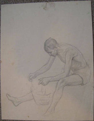 untitled figure study, Apotheosis of the Family
