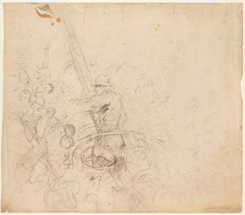 Give Me the Splendid Silent Sun, preliminary sketch