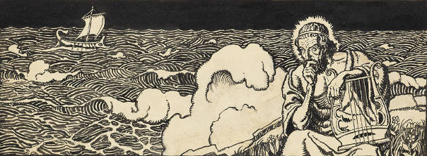 The Odyssey of Homer, endpaper illustration