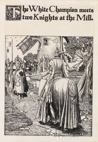 The White Champion Meets Two Knights at the Mill