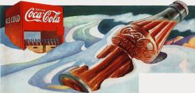 So cool...so cooling (advertisement for Coca-Cola)