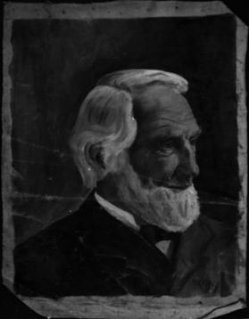 Untitled (monochrome portrait of an old man, ? N. C. Wyeth's grandfather)