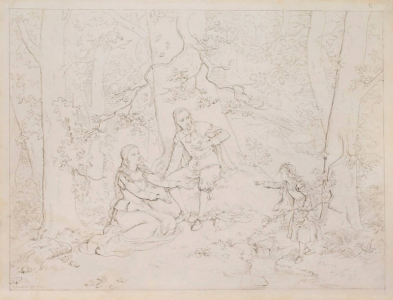 The Child at the Brookside