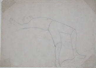 Untitled (boy leaning backwards)
