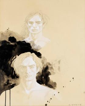 Double Image, Head, Nureyev (Study #21)