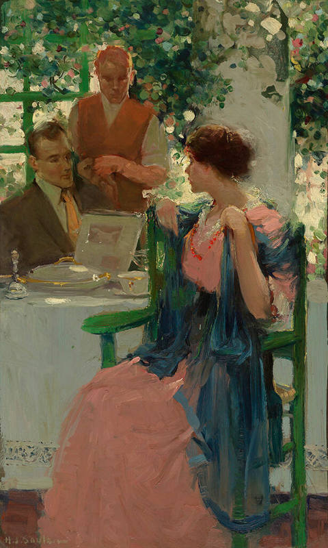 Untitled (lady at the table)