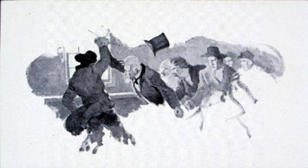 The Pike County Ballads, untitled headpiece