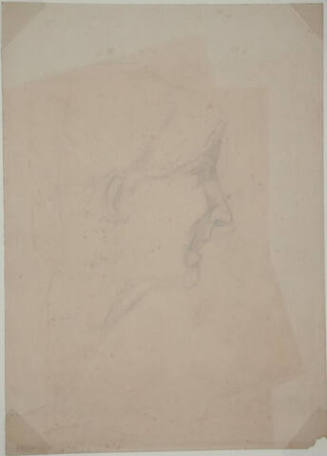 Untitled (head of a young man)