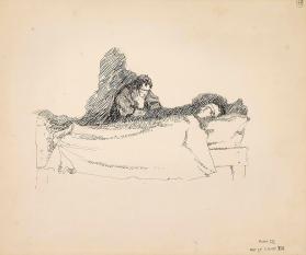 The Mysterious Island, untitled tailpiece  (vigil at bedside)