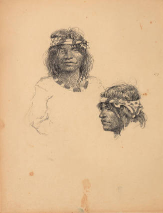 untitled (two portraits of Native Americans)