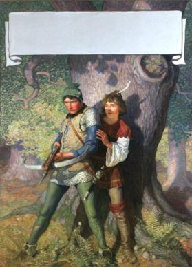 The Black Arrow, cover illustration