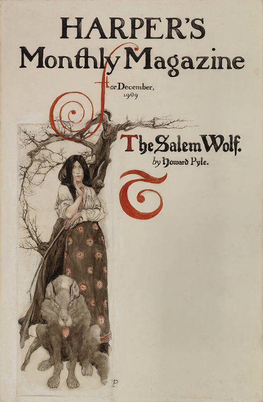 Title page for "The Salem Wolf"