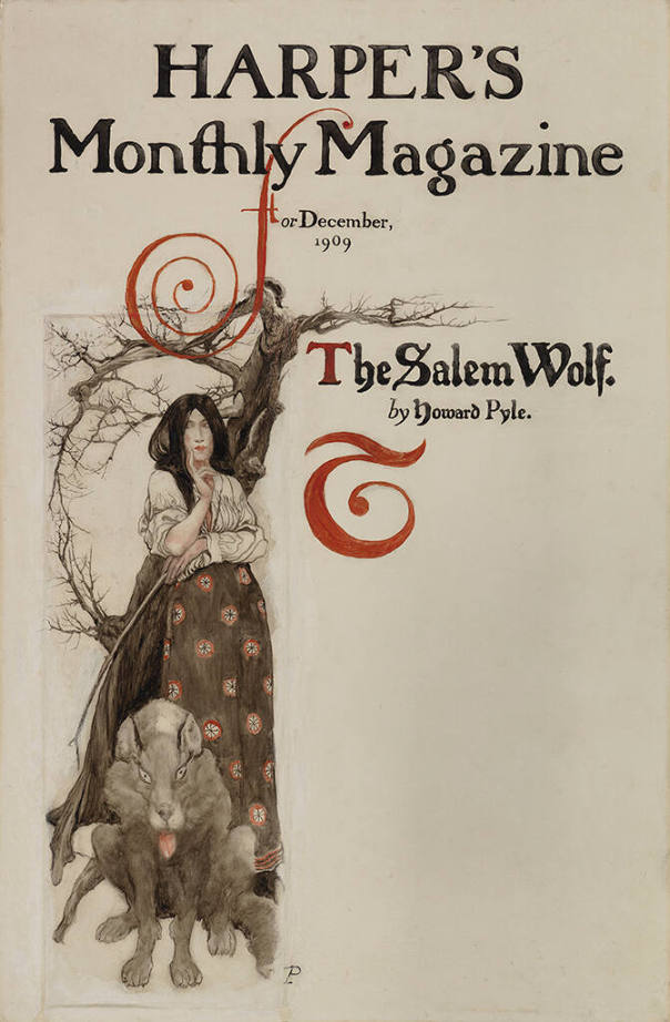 Title page for "The Salem Wolf"