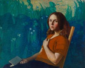 Portrait of Henriette Wyeth