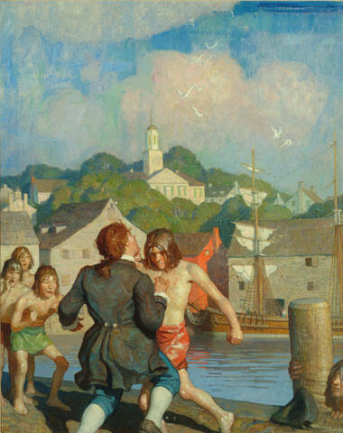 Johnny's Fight with Cherry
"Quit now," he managed to whisper, "if you want to"