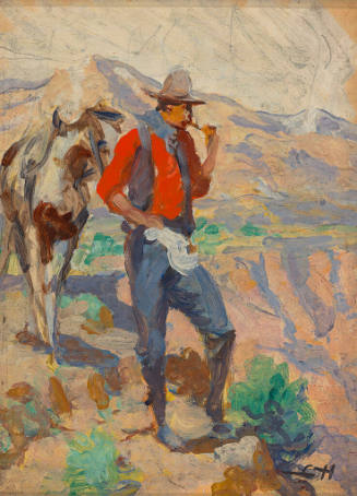 Study for "The Prospector"