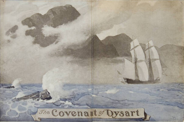 Kidnapped, endpaper illustration
The Covenant of Dysart
